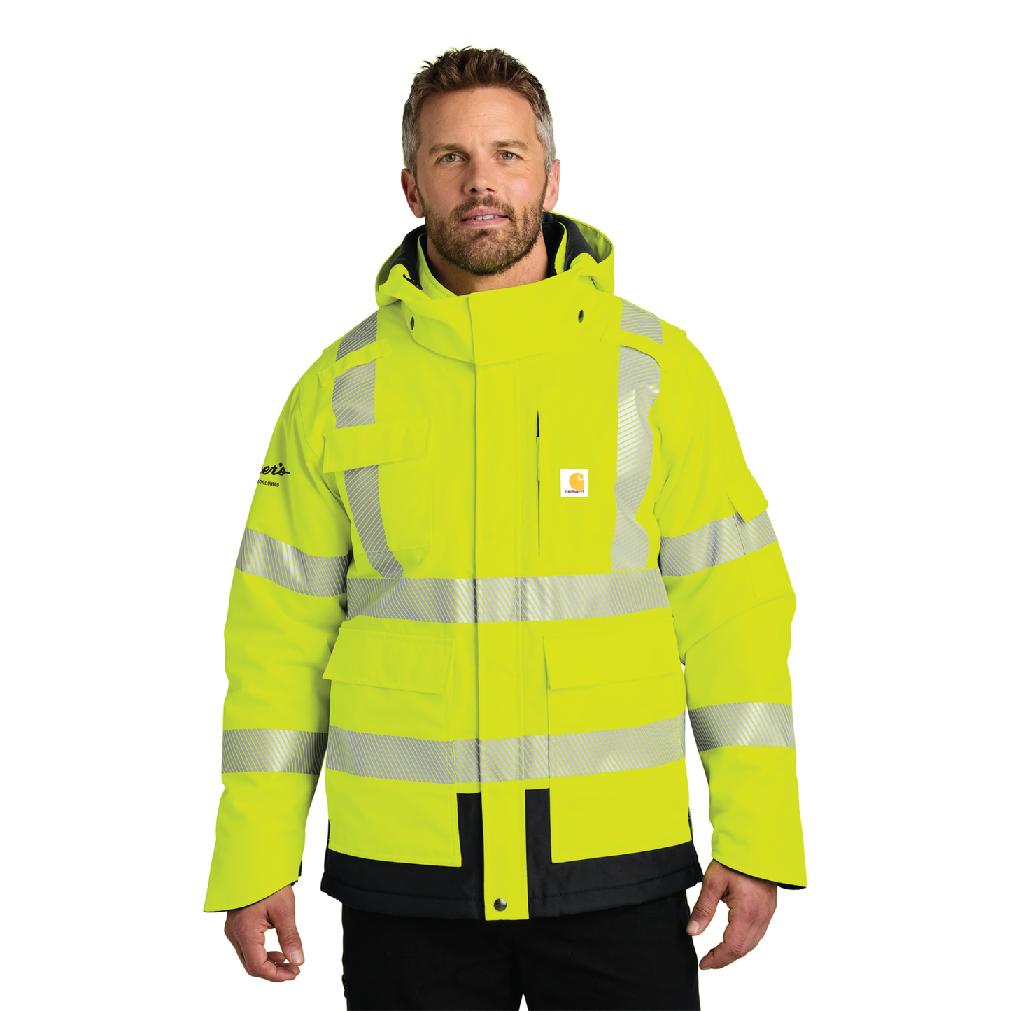 Team Elmer's Carhartt ANSI 107 Class 3 Waterproof Heavyweight Insulated Jacket