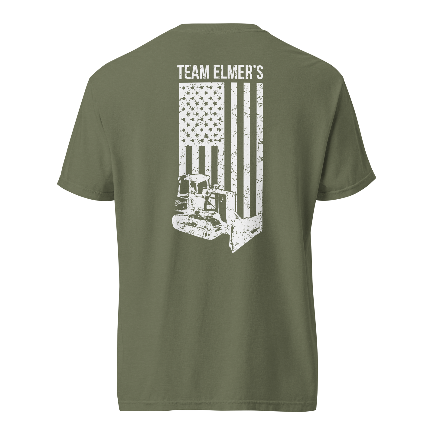 Team Elmer's Dozer Flag | Unisex Heavyweight T-Shirt