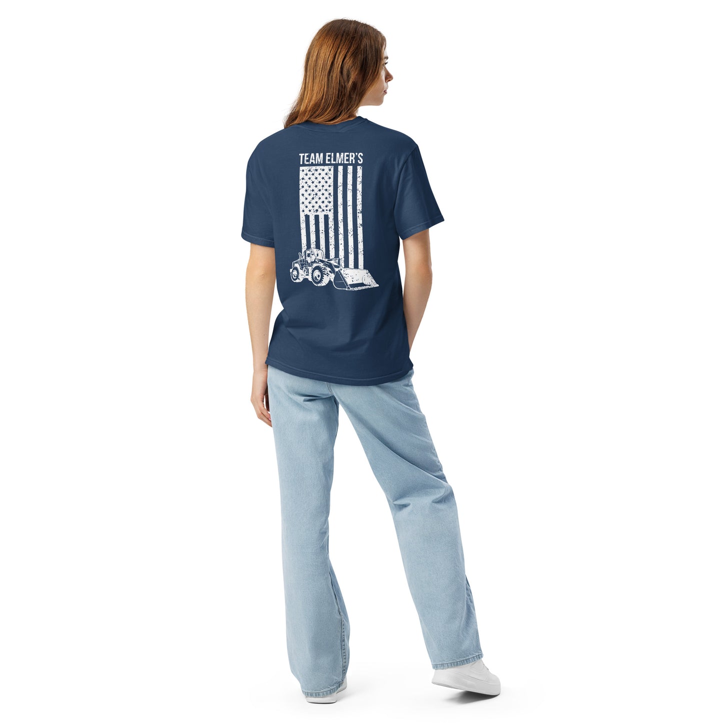 Team Elmer's Loader Flag | Unisex Heavyweight T-Shirt