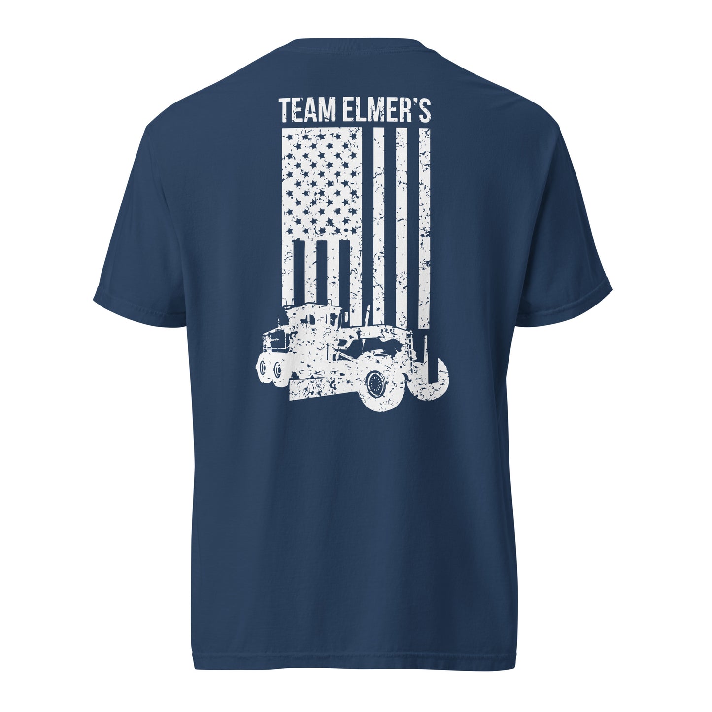 Team Elmer's Grader Flag | Unisex Heavyweight T-Shirt