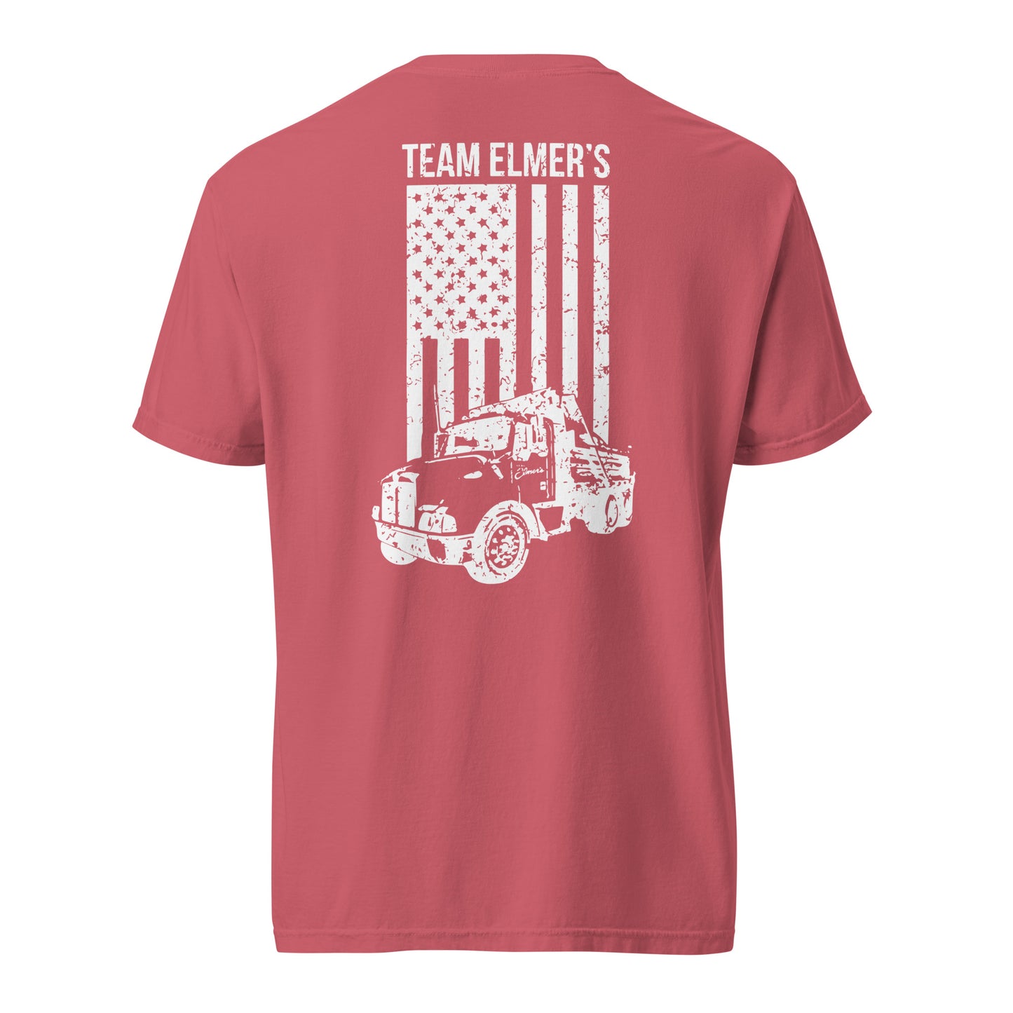 Team Elmer's Dump Truck Flag | Unisex Heavyweight T-Shirt