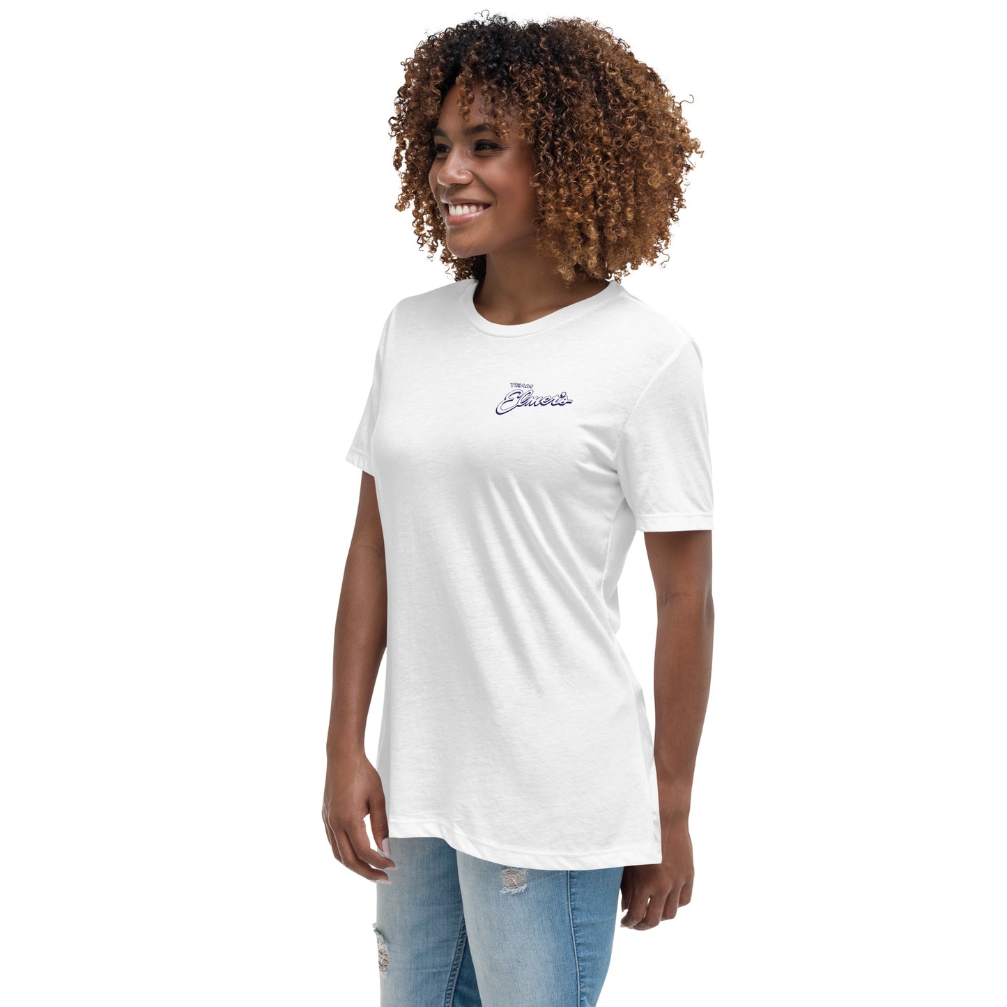 Team Elmer's Red, White & Crew | Women's Relaxed T-Shirt