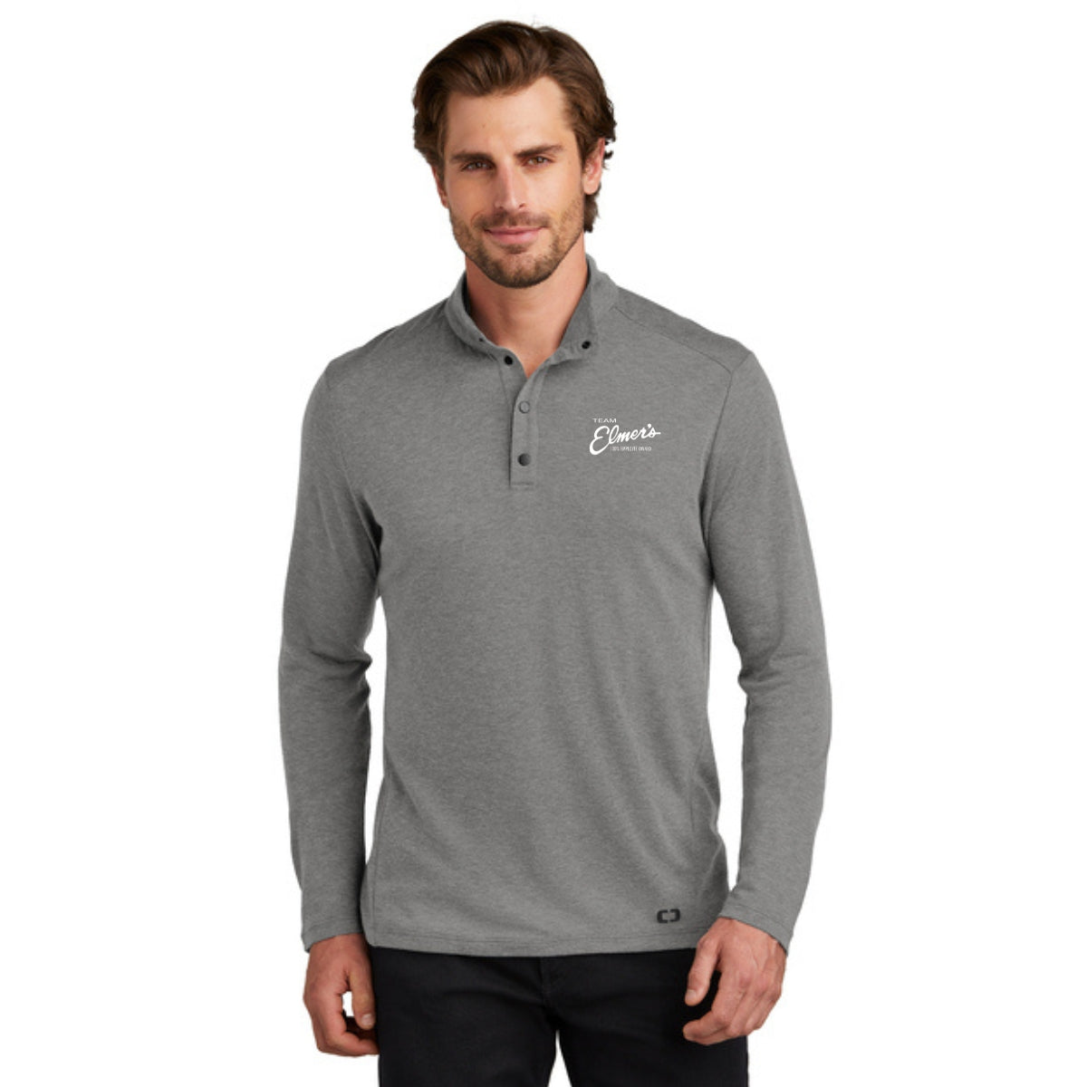 Team Elmer's Men's OGIO® Command 1/4-Snap