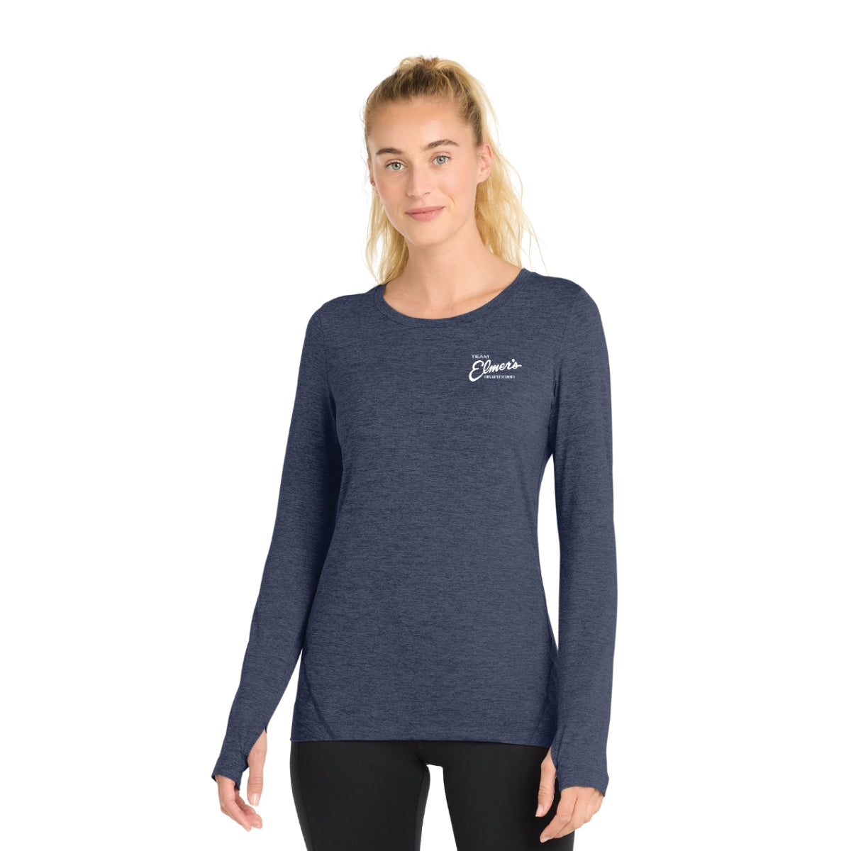 Team Elmer's Women's 1.5 Long Sleeve Crew Shirt