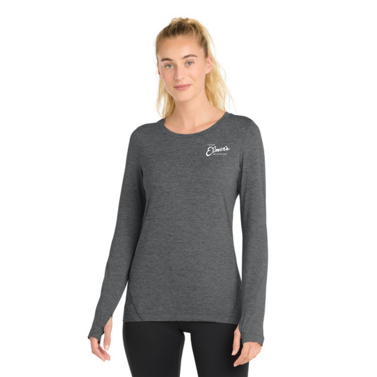 Team Elmer's Women's 1.5 Long Sleeve Crew Shirt