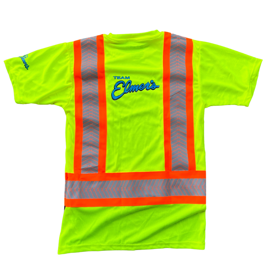 Team Elmer's Occunomix Collab Custom Designed Safety Shirt