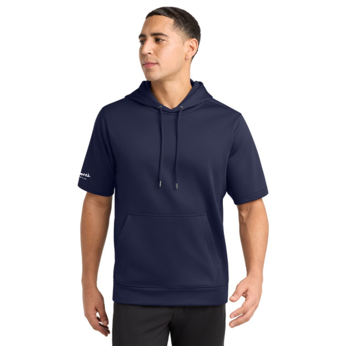 Team Elmer's Men's Fleece Short Sleeve Hoodie