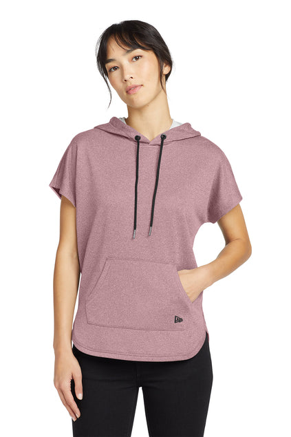 Team Elmer's Women's Performance Terry Short Sleeve Hoodie