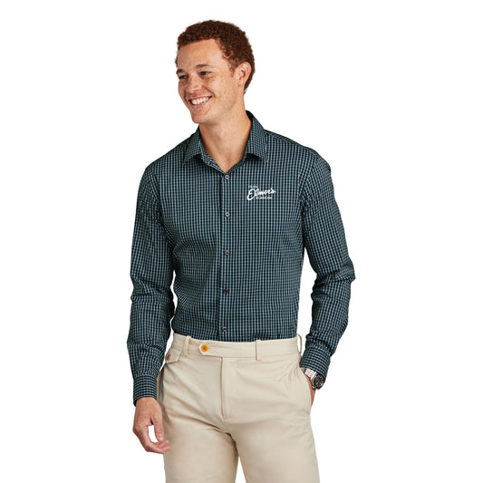 Team Elmer's Men's Patterned Button-Up Shirt
