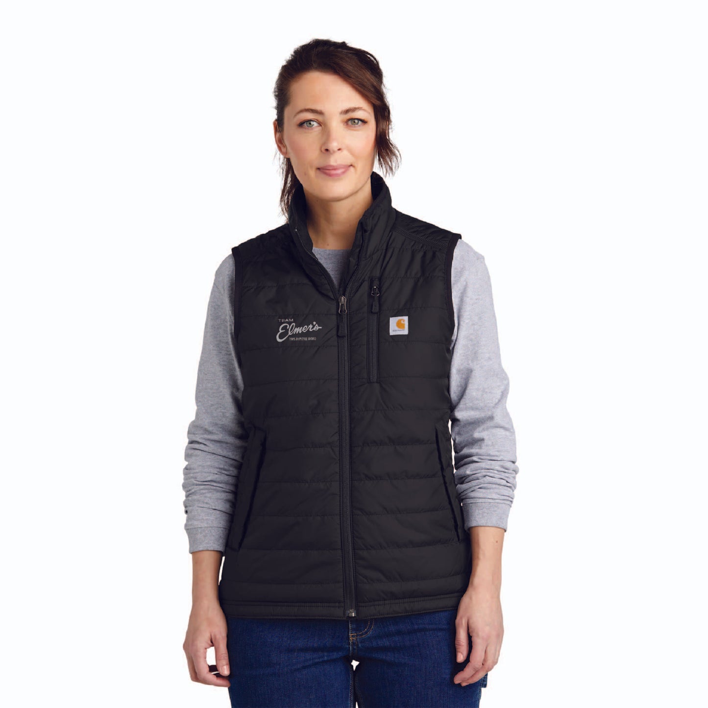 Team Elmer's Embroidered Carhartt Women's Gilliam Vest