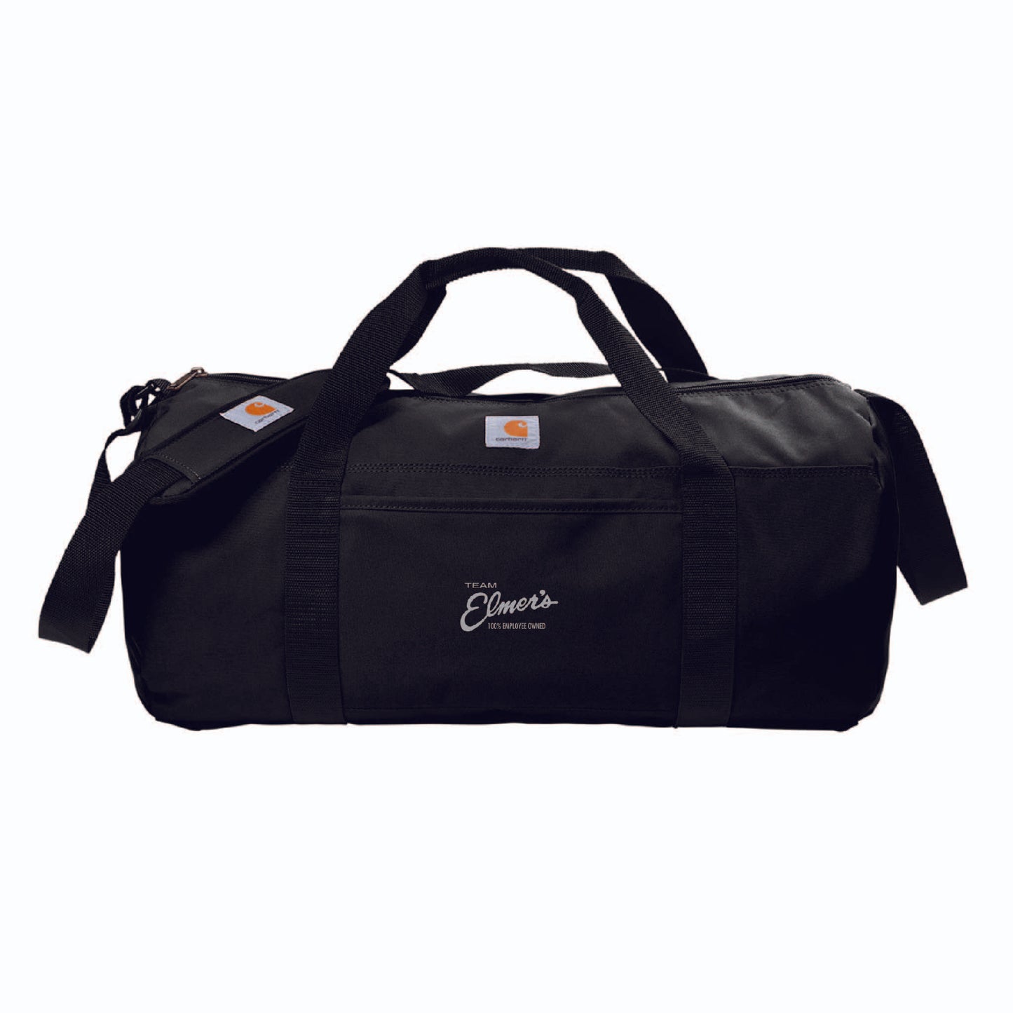 Team Elmer's Embroidered Carhartt Canvas Packable Duffle with Pouch