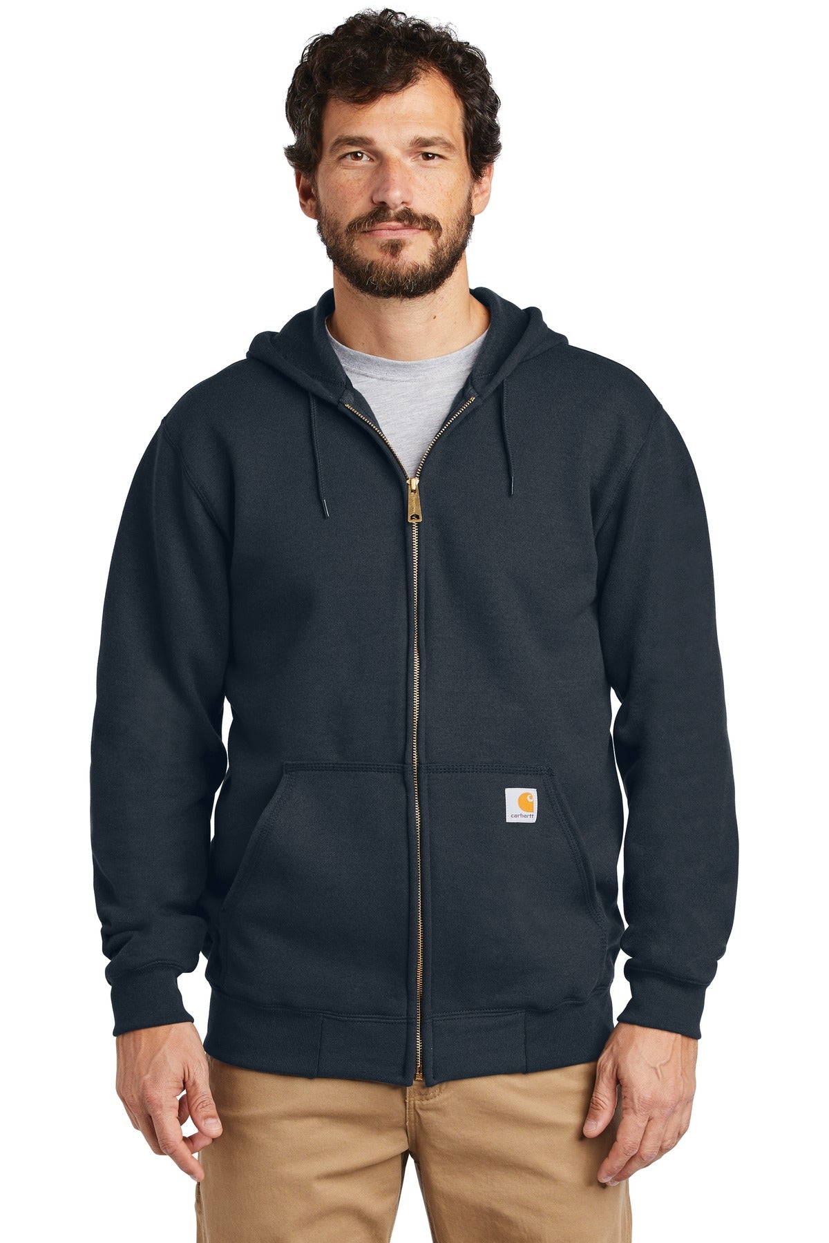 Team Elmer's Carhartt Midweight Hooded Zip-Front Sweatshirt