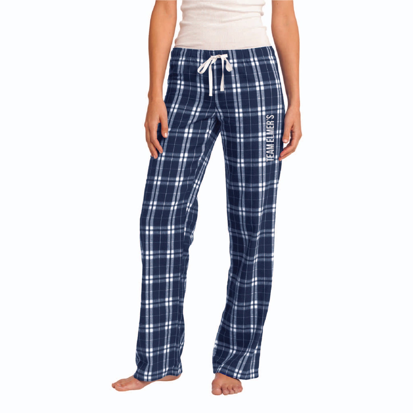 Team Elmer's District Women's Flannel Plaid Pant