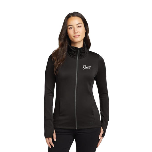 Team Elmer's OGIO® Women's Modern Performance Full-Zip Cowl-Neck