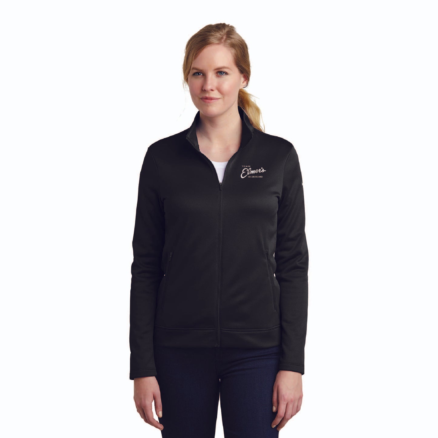 Team Elmer's Nike Ladies Therma-FIT Full-Zip Fleece