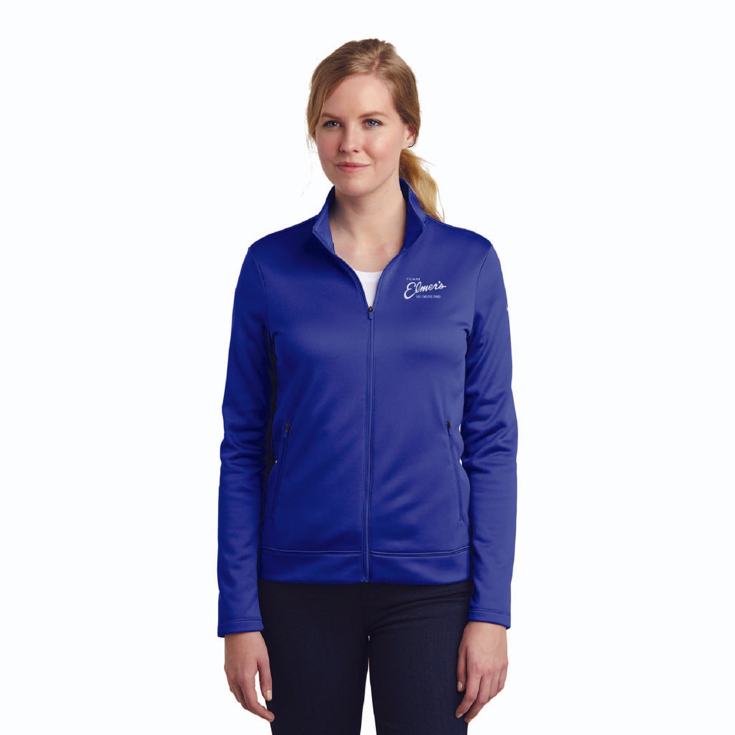 Team Elmer's Nike Ladies Therma-FIT Full-Zip Fleece