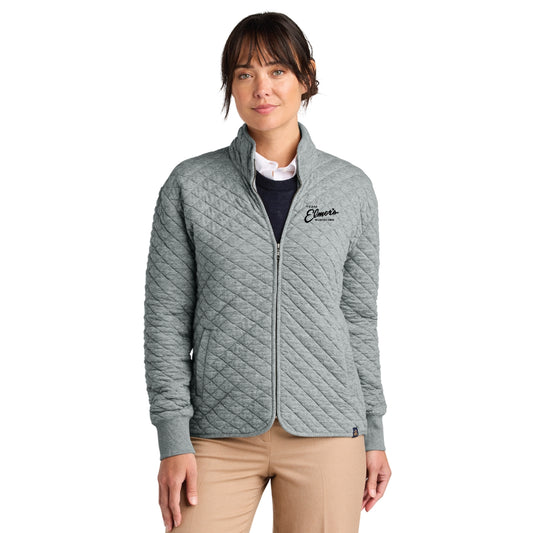 Team Elmer's Women's Diamond Quilt Full Zip Jacket