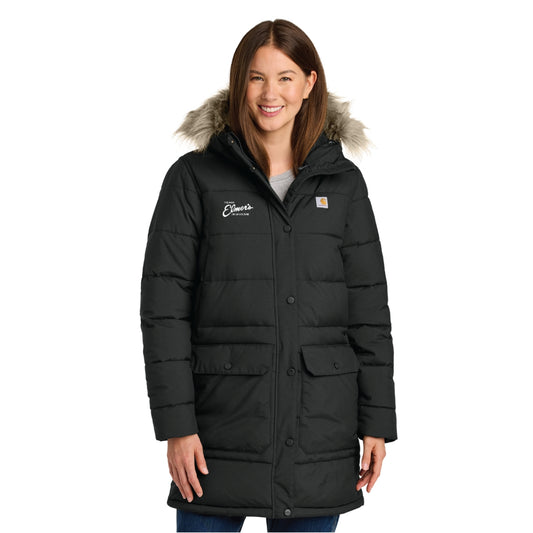 Team Elmer's Women’s Carhartt Insulated Hooded Coat