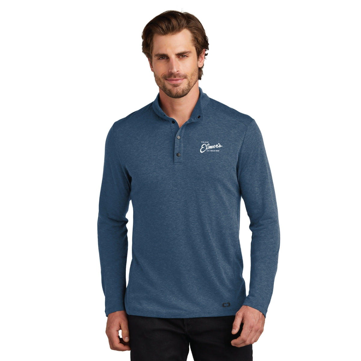 Team Elmer's Men's OGIO® Command 1/4-Snap