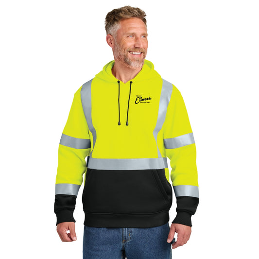 Team Elmer's ANSI 107 Class 3 Heavy-Duty Fleece Pullover Hoodie