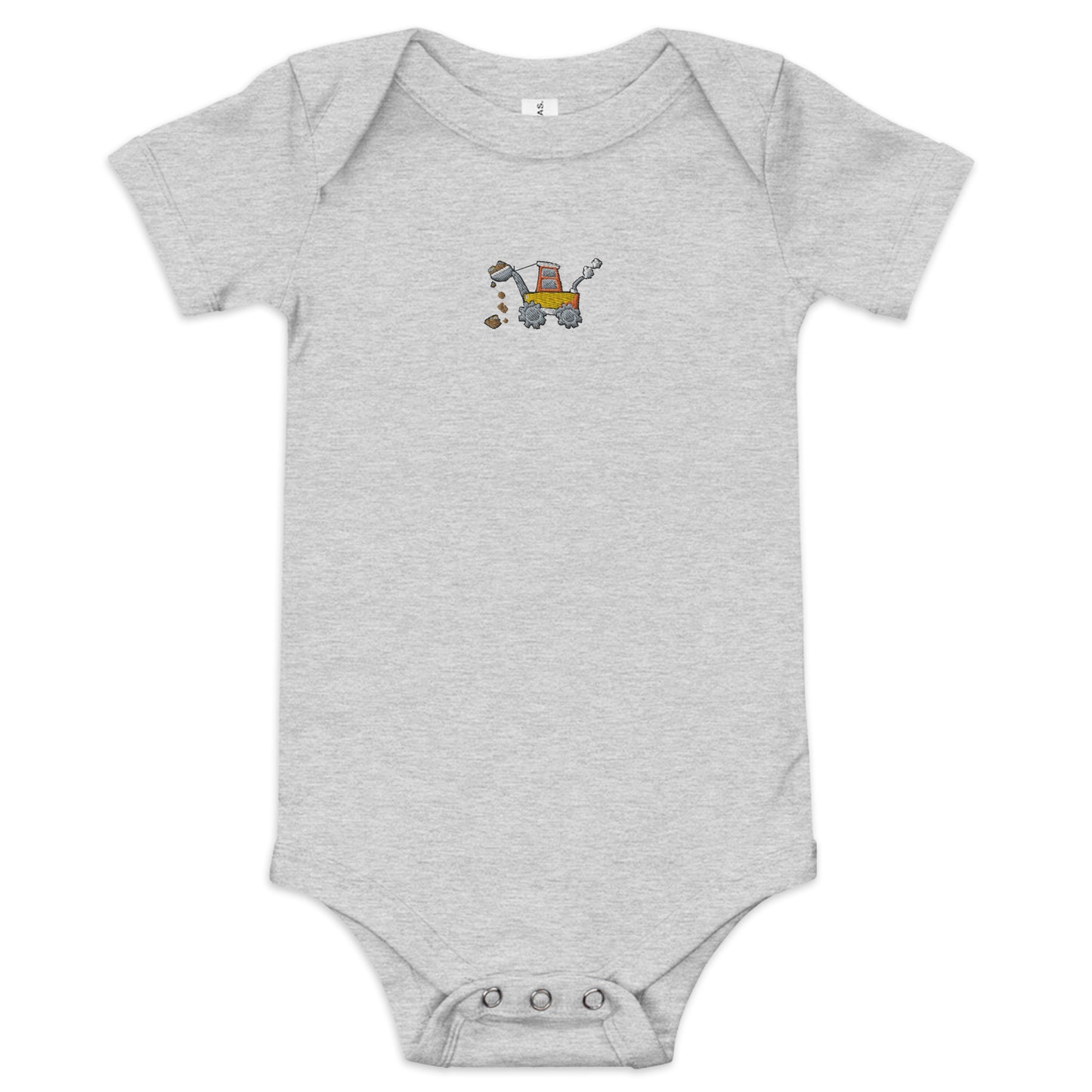 Embroidered Loader Short Sleeve Onesie