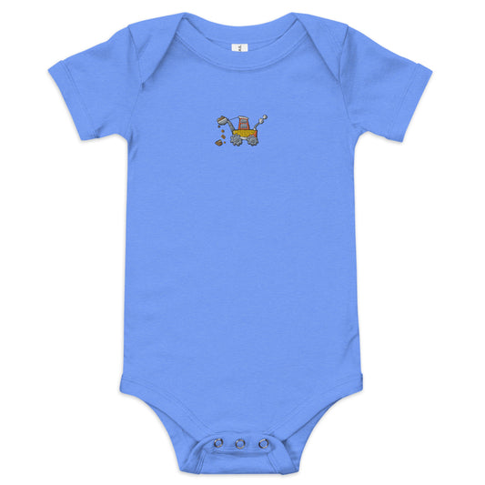 Embroidered Loader Short Sleeve Onesie