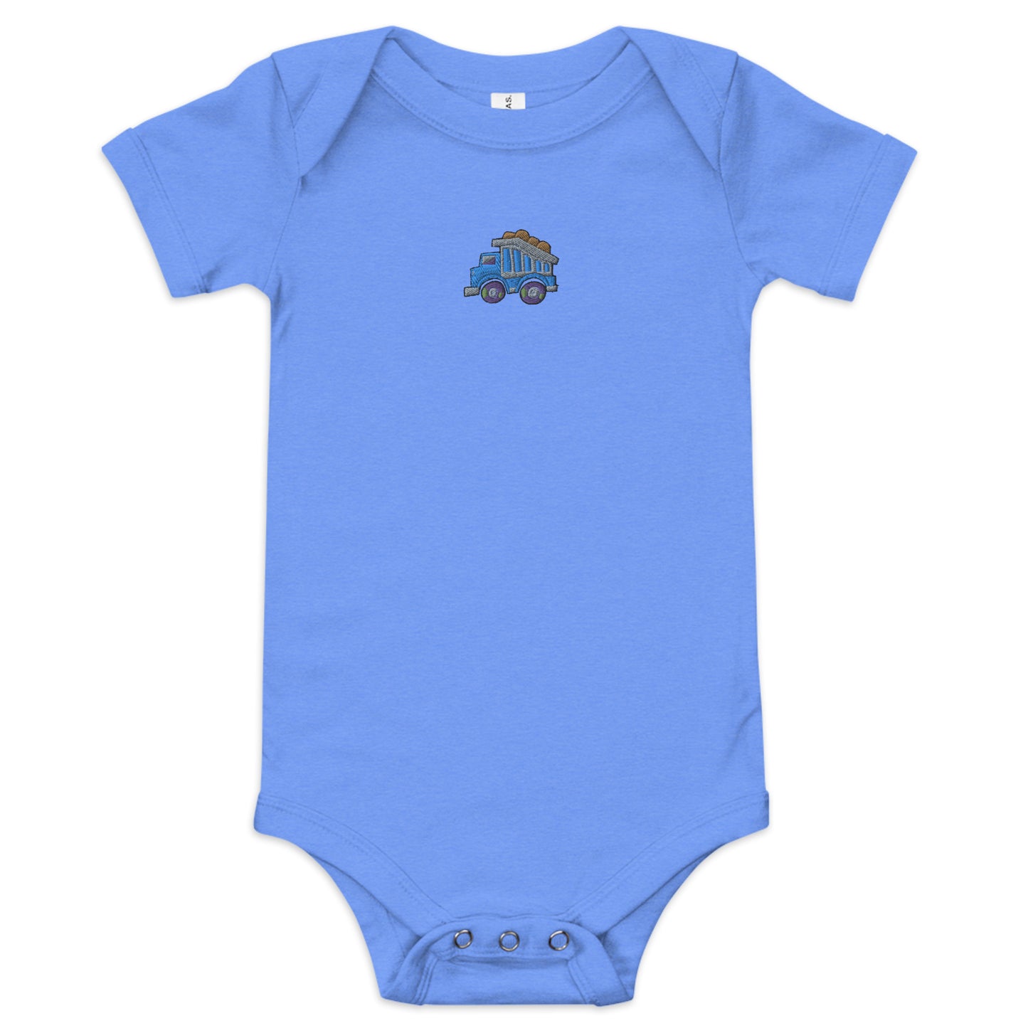 Dump Truck Short Sleeve Onesie