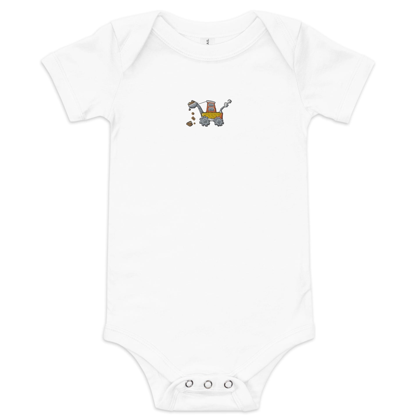 Embroidered Loader Short Sleeve Onesie