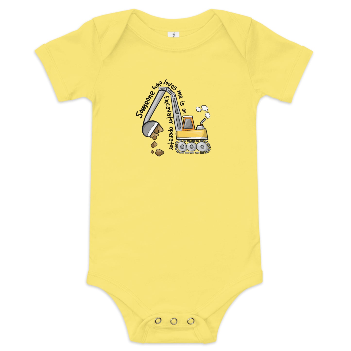 Someone Who Loves Me Is An Excavator Operator Onesie