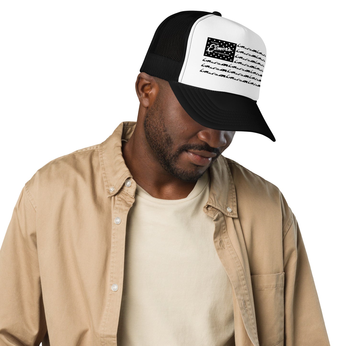 Team Elmer's OG Equipment Flag | Foam Trucker Hat