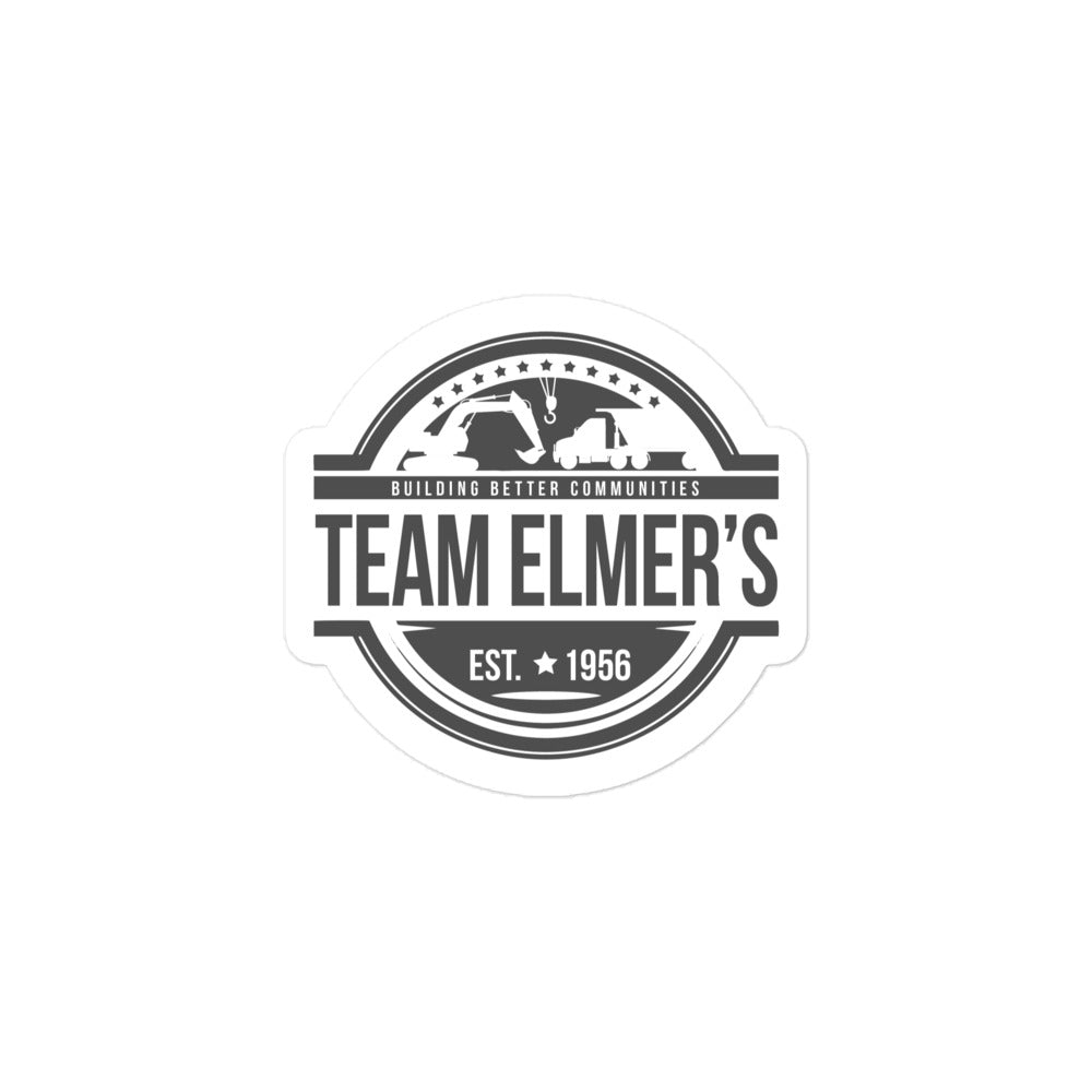 Team Elmer's EST 1956 Equipment Sticker