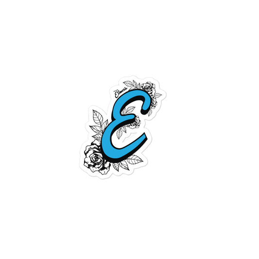 Team Elmer's Floral E Sticker