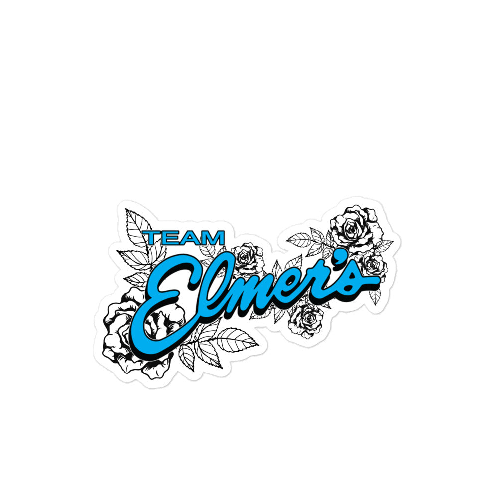 Team Elmer's Floral Sticker