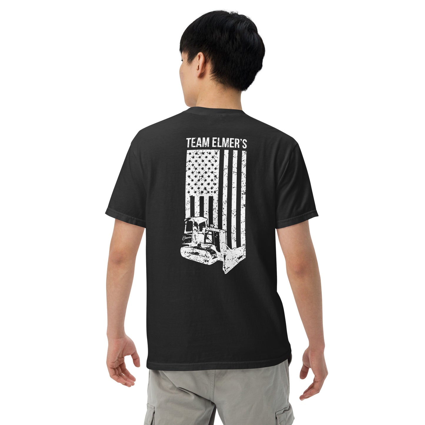 Team Elmer's Dozer Flag | Unisex Heavyweight T-Shirt