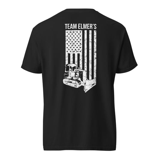 Team Elmer's Dozer Flag | Unisex Heavyweight T-Shirt