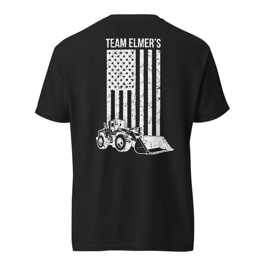 Team Elmer's Loader Flag | Unisex Heavyweight T-Shirt