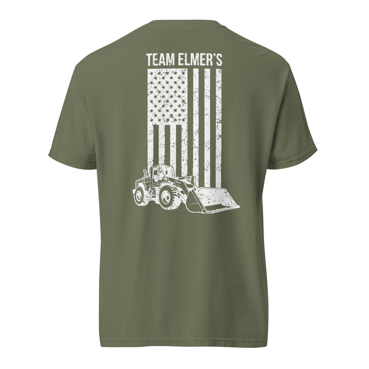 Team Elmer's Loader Flag | Unisex Heavyweight T-Shirt