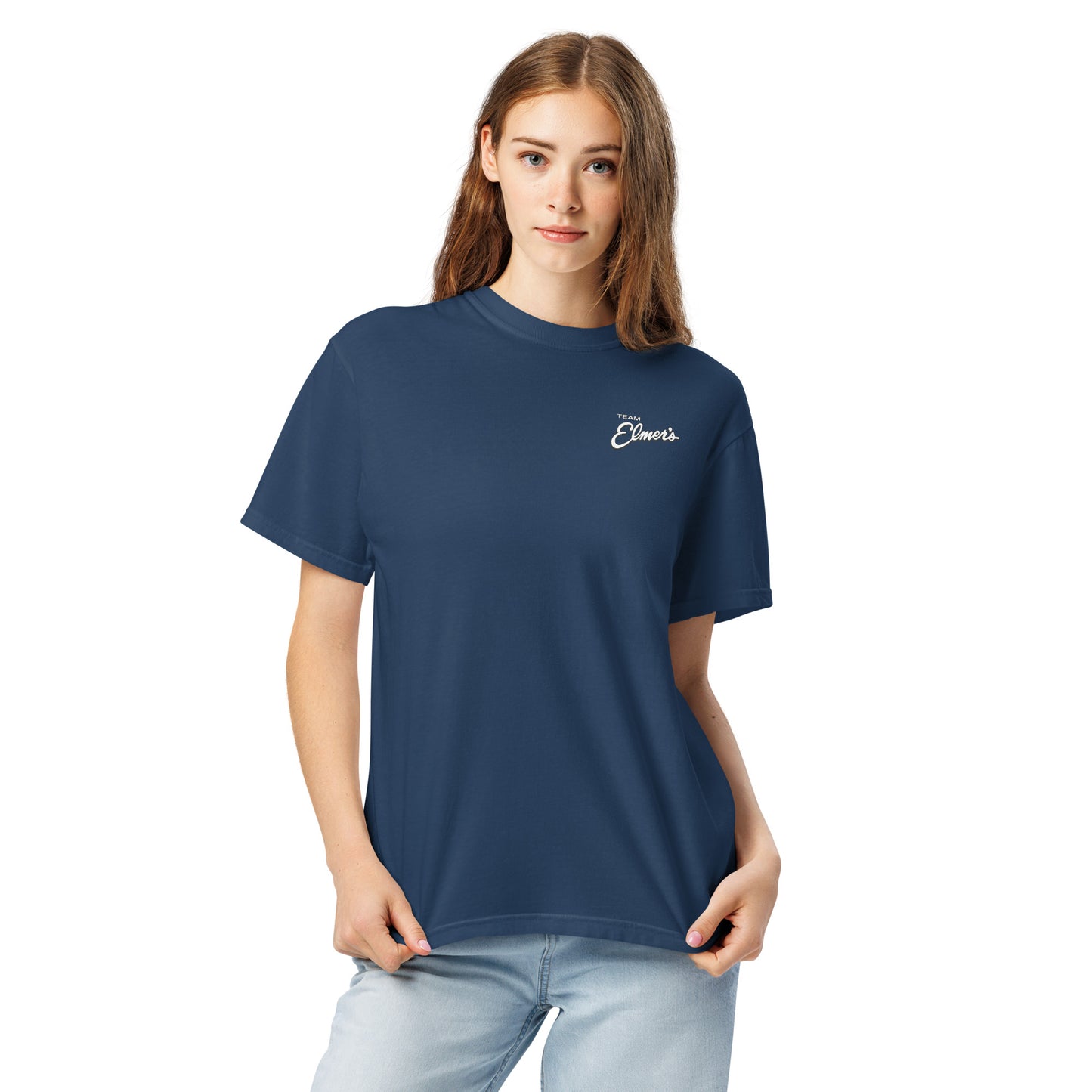 Team Elmer's Pump Truck Flag | Unisex Heavyweight T-Shirt