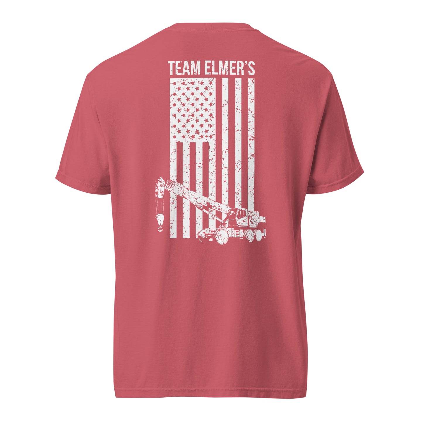 Team Elmer's Crane Flag | Unisex Heavyweight T-Shirt