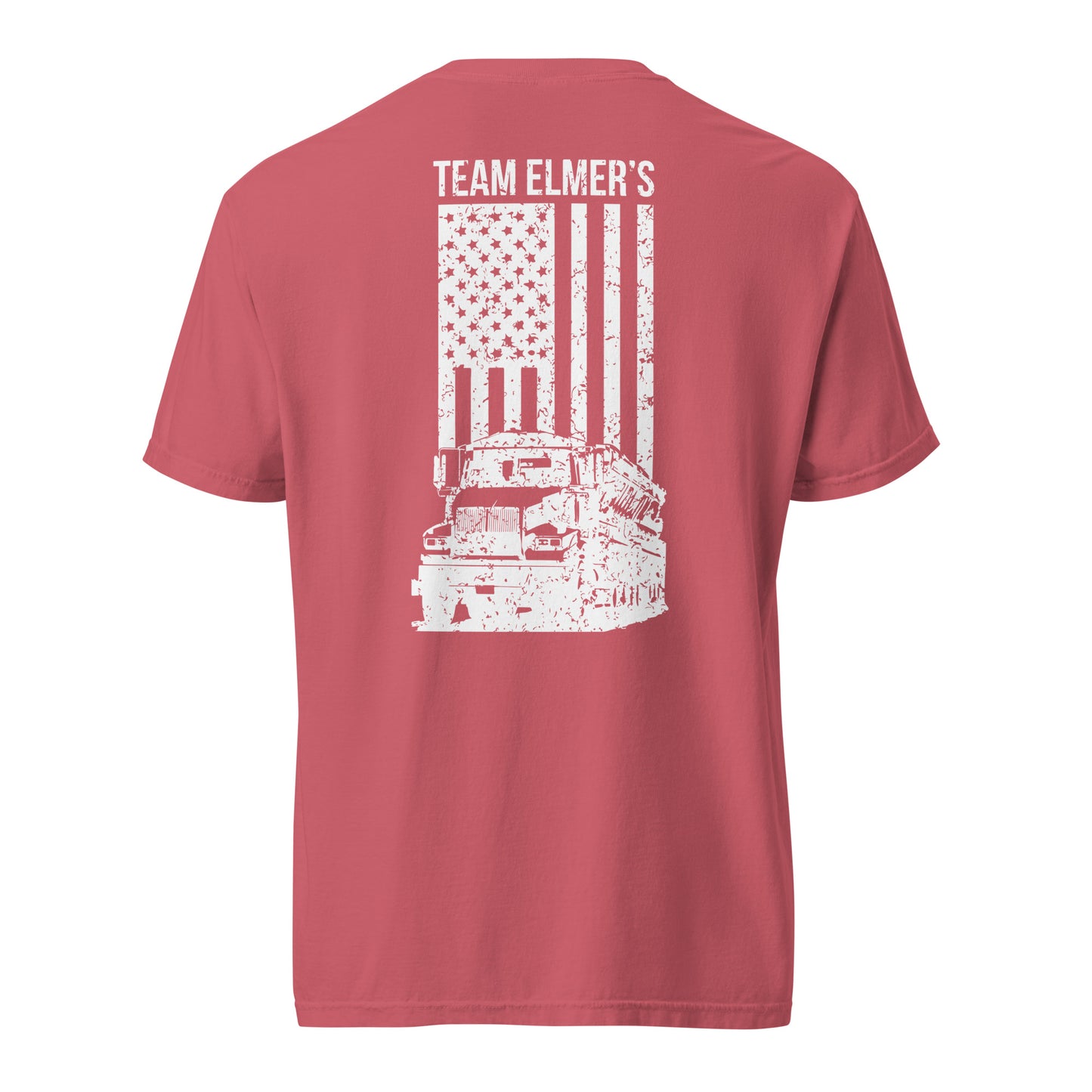 Team Elmer's Live Bottom Flag | Unisex Heavyweight T-Shirt