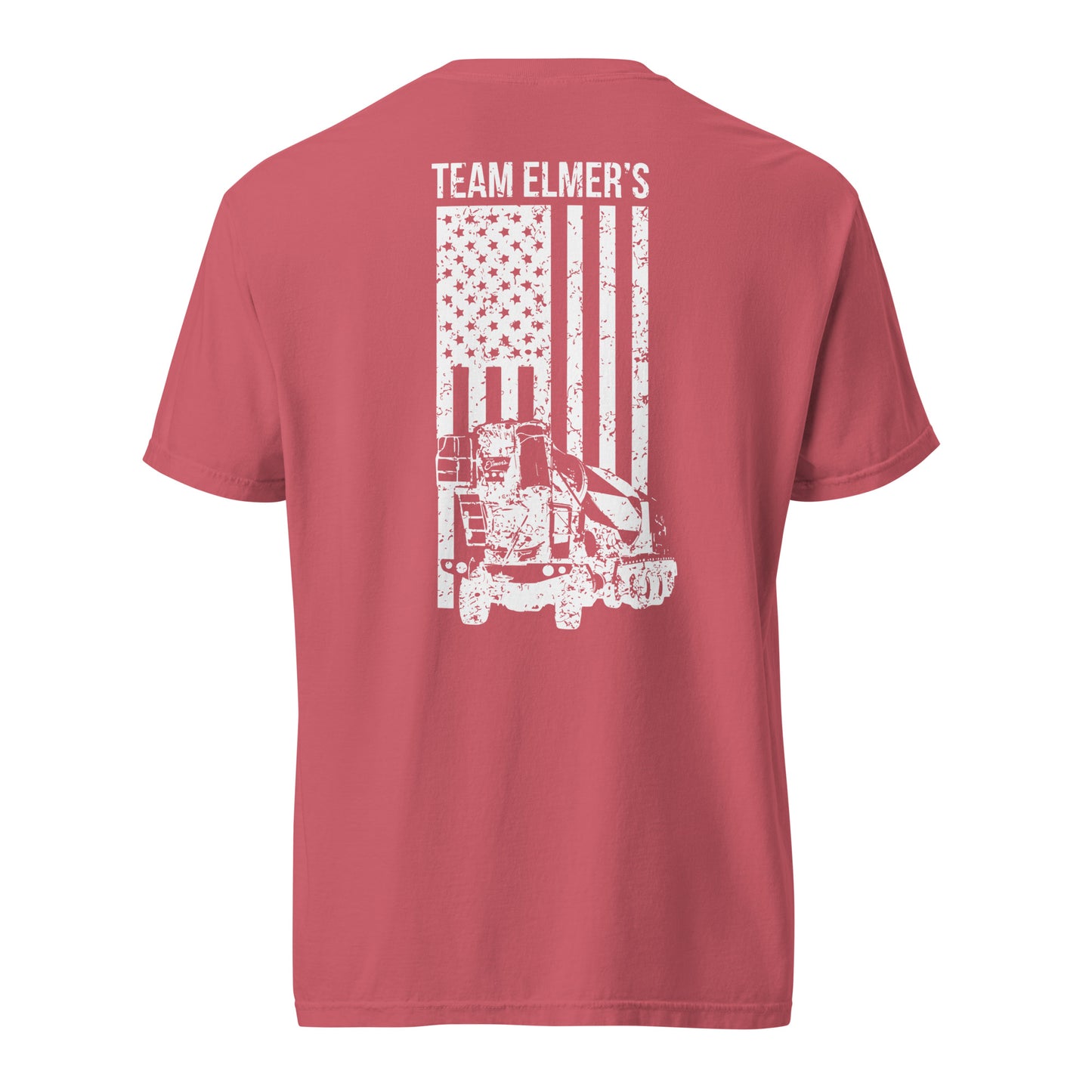 Team Elmer's Concrete Mixer Flag | Unisex Heavyweight T-Shirt
