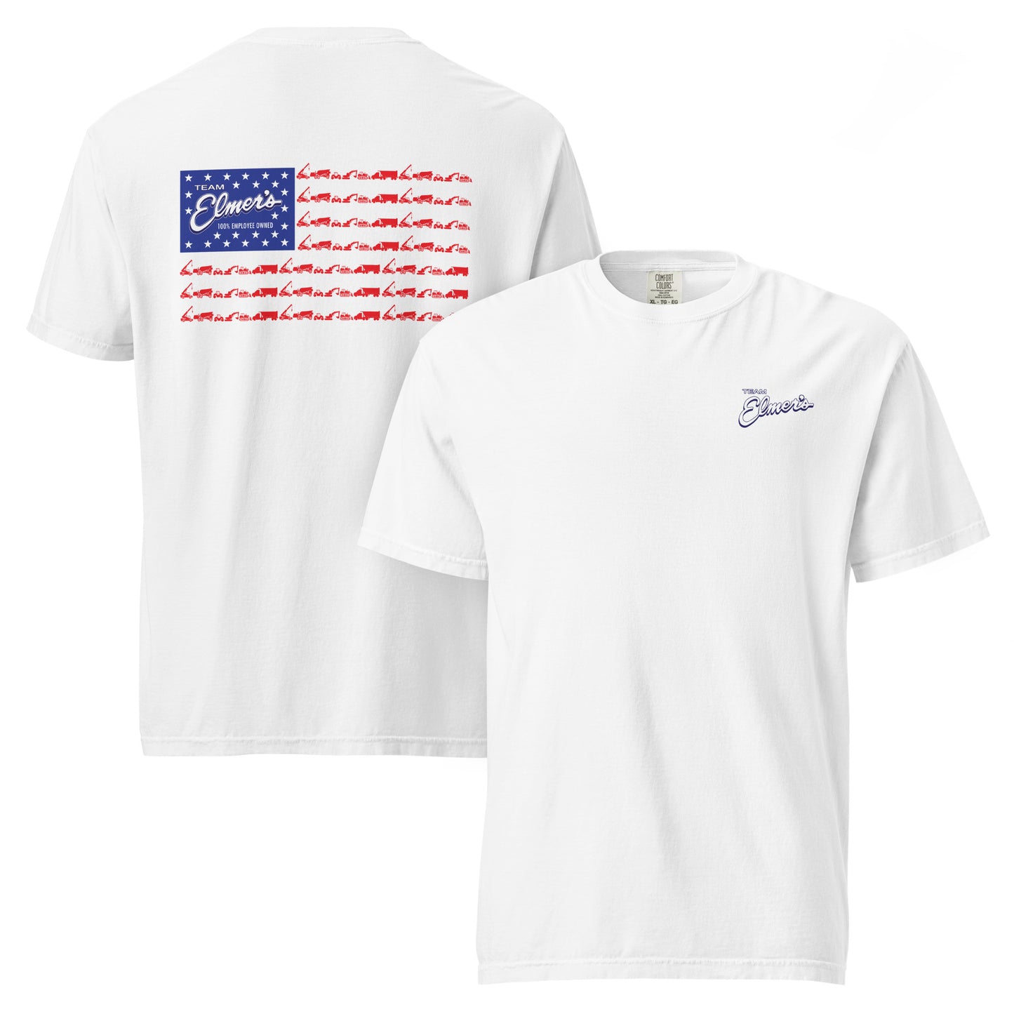 Team Elmer's Red, White & Crew | Unisex Heavyweight T-Shirt