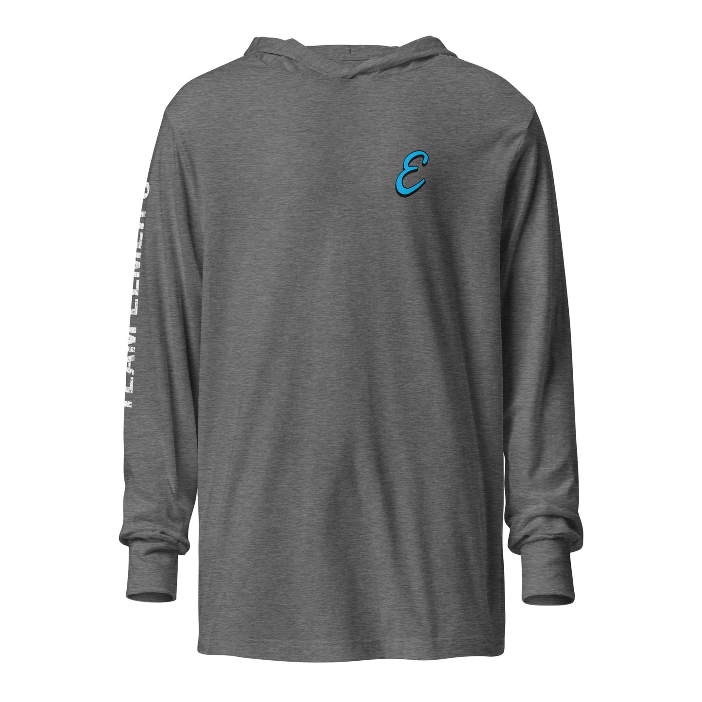 Team Elmer's "E" Hooded Long-Sleeve Tee