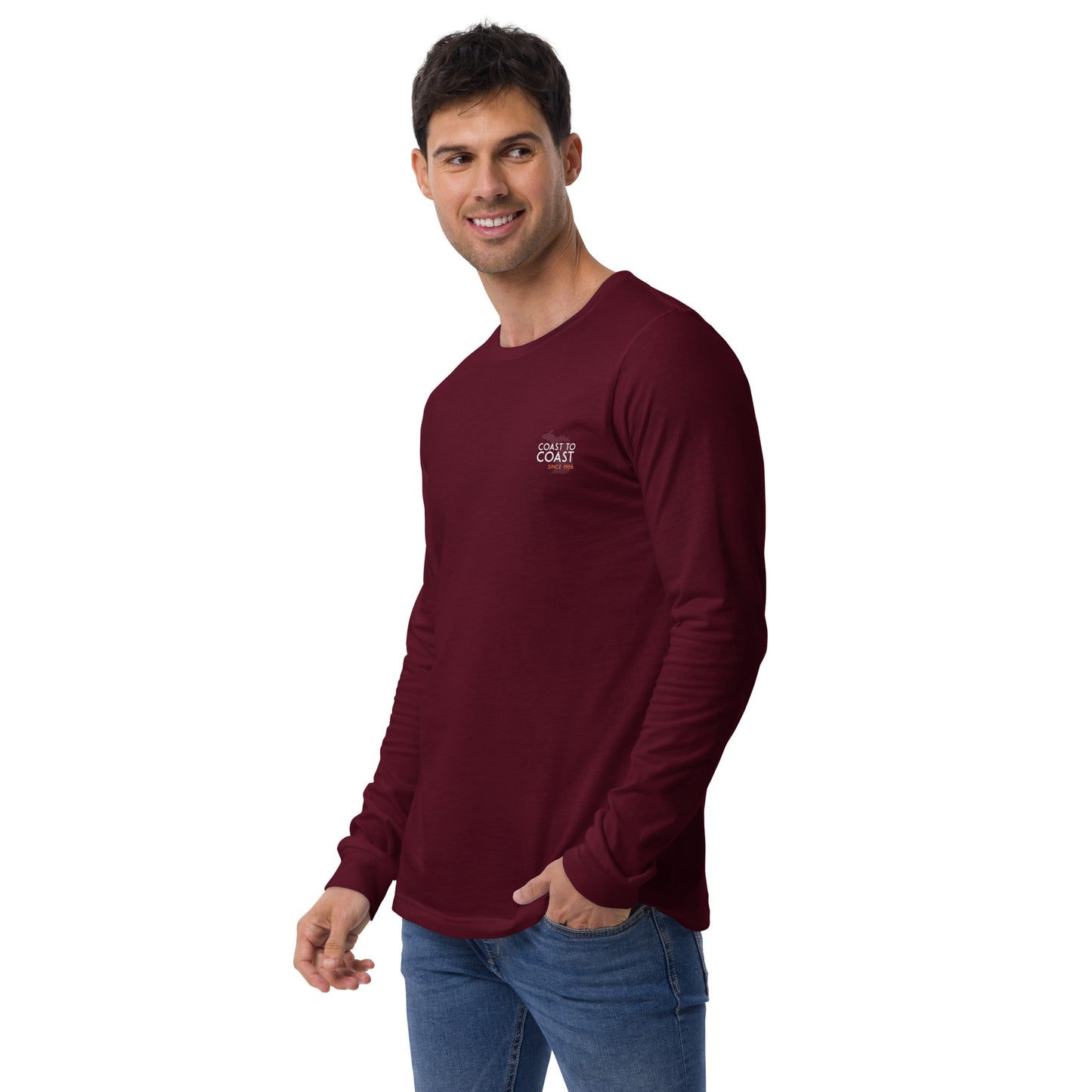 Coast to Coast Unisex Long Sleeve Tee