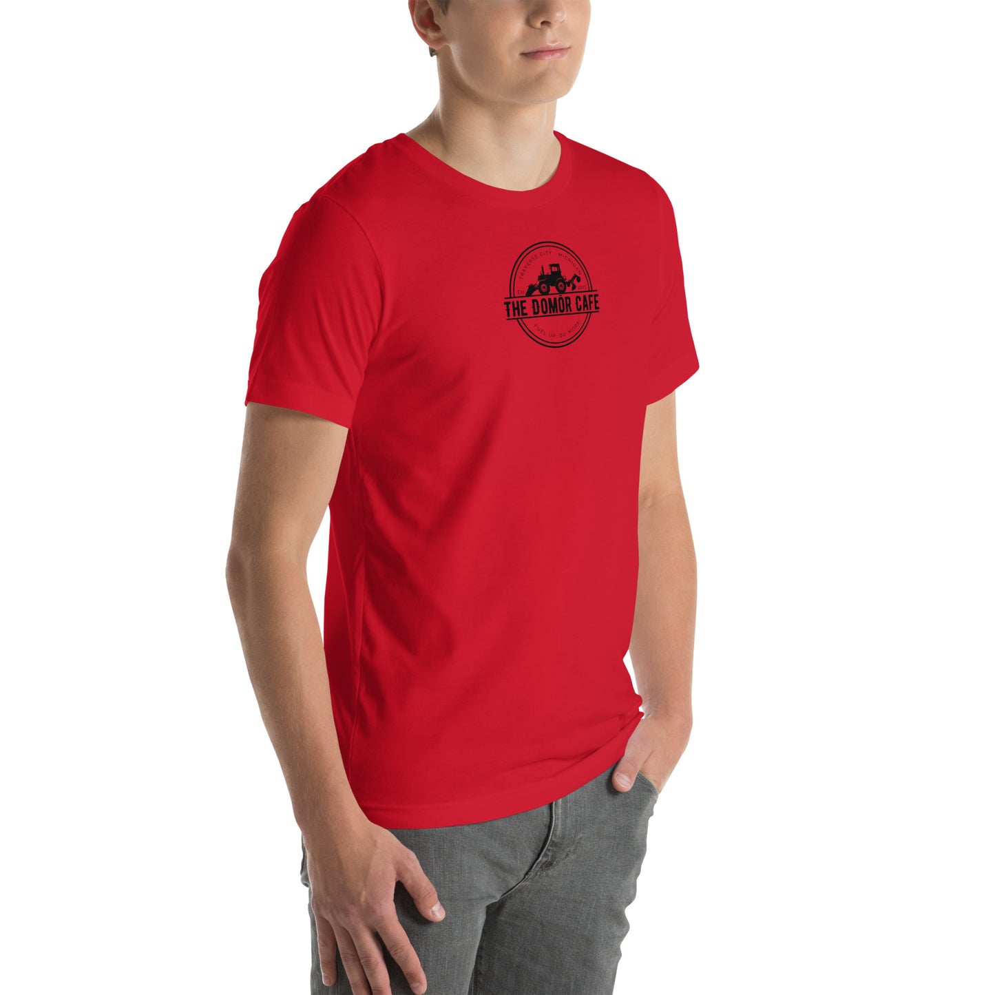 The DoMor Cafe Unisex T-Shirt