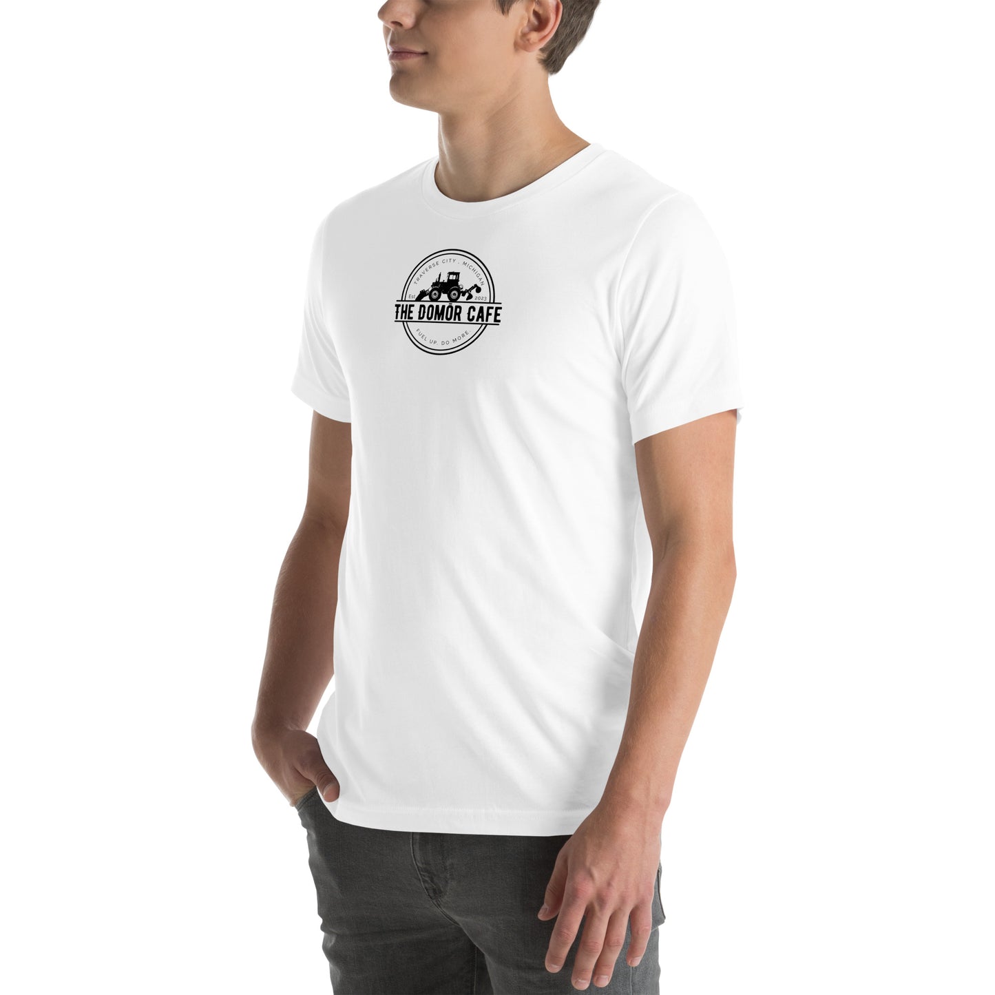 The DoMor Cafe Unisex T-Shirt