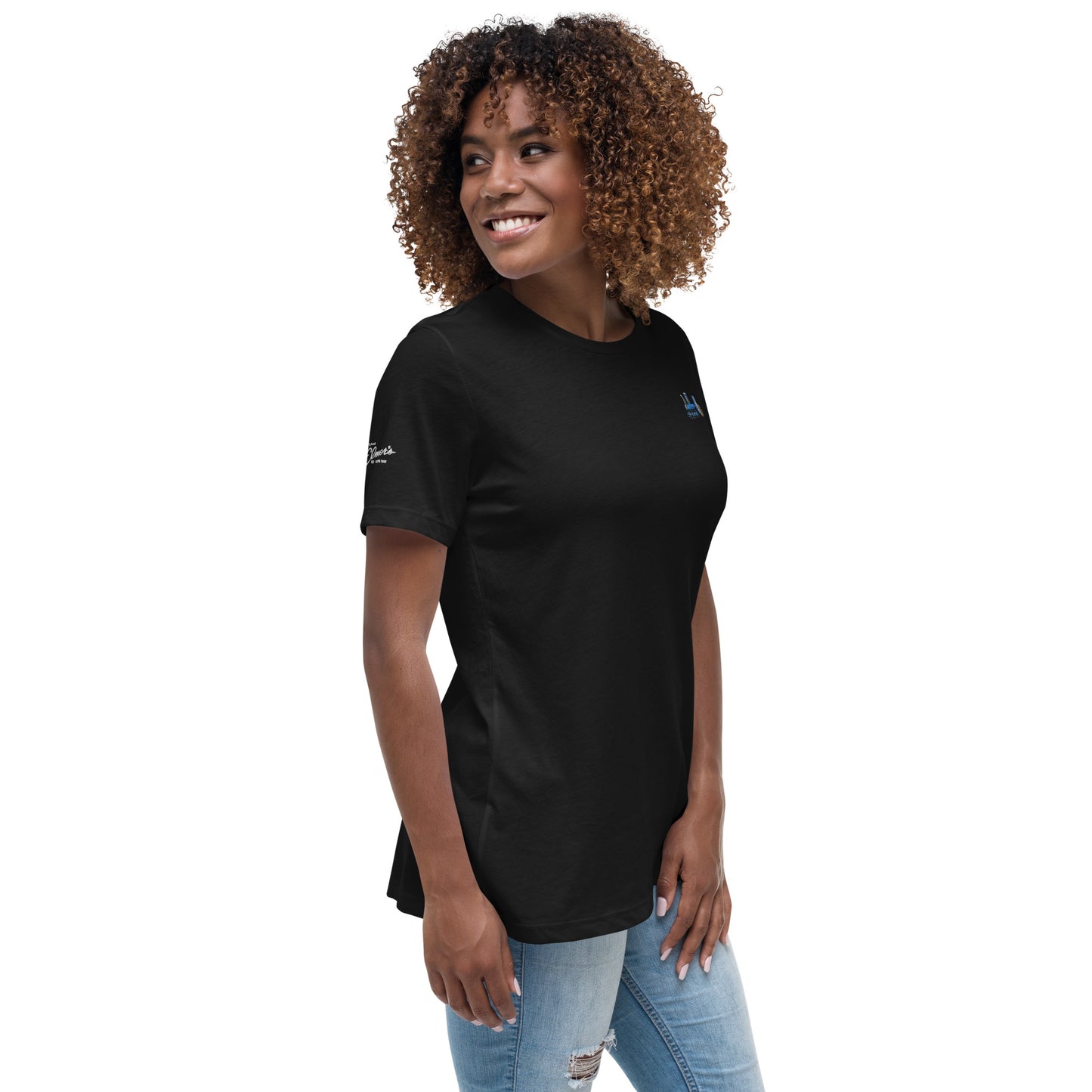 Embroidered Dozer Women's Relaxed T-Shirt