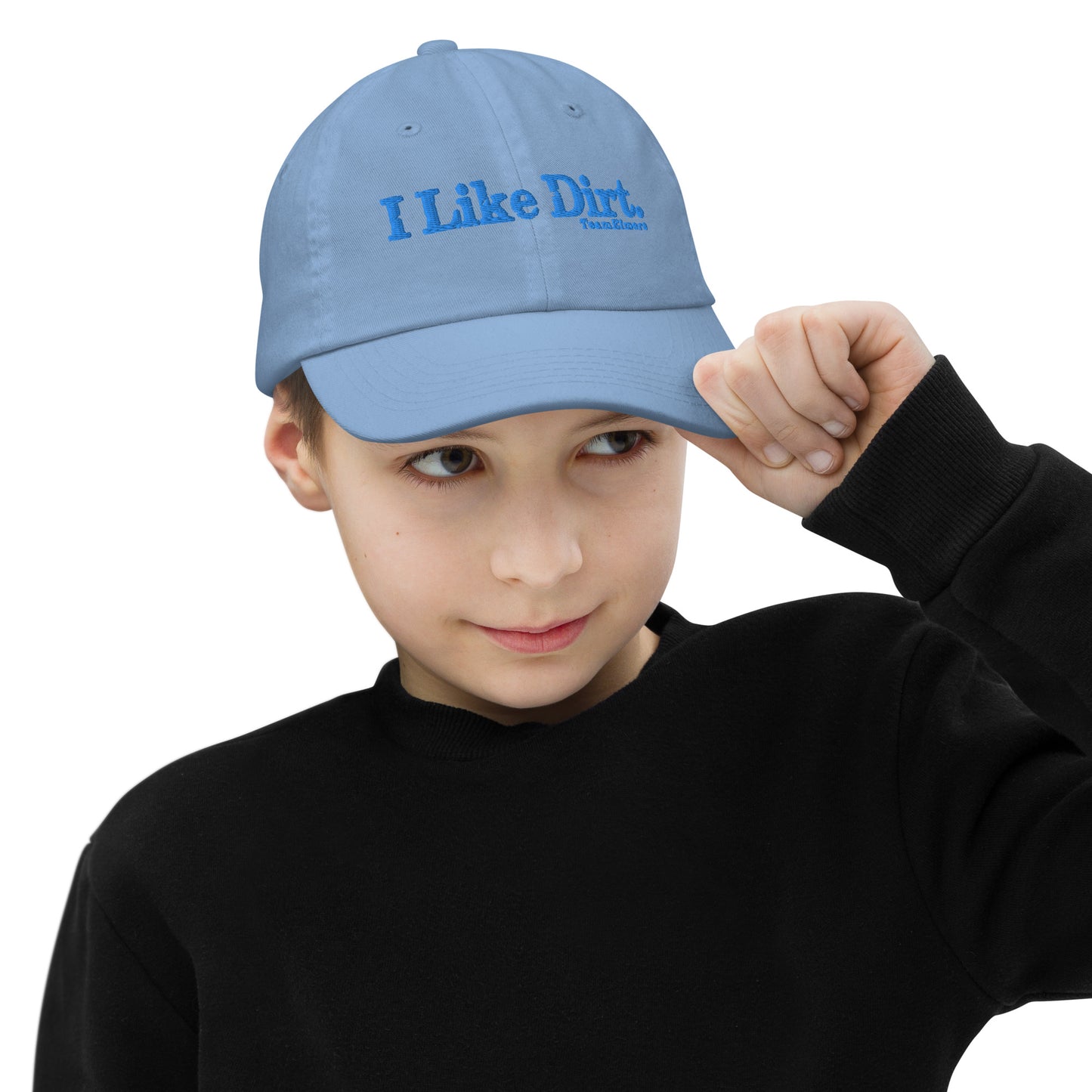 Team Elmer's I Like Dirt Youth Baseball Cap