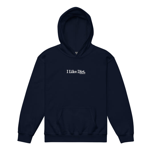 I Like Dirt Embroidered Unisex Youth Heavy Blend Hoodie