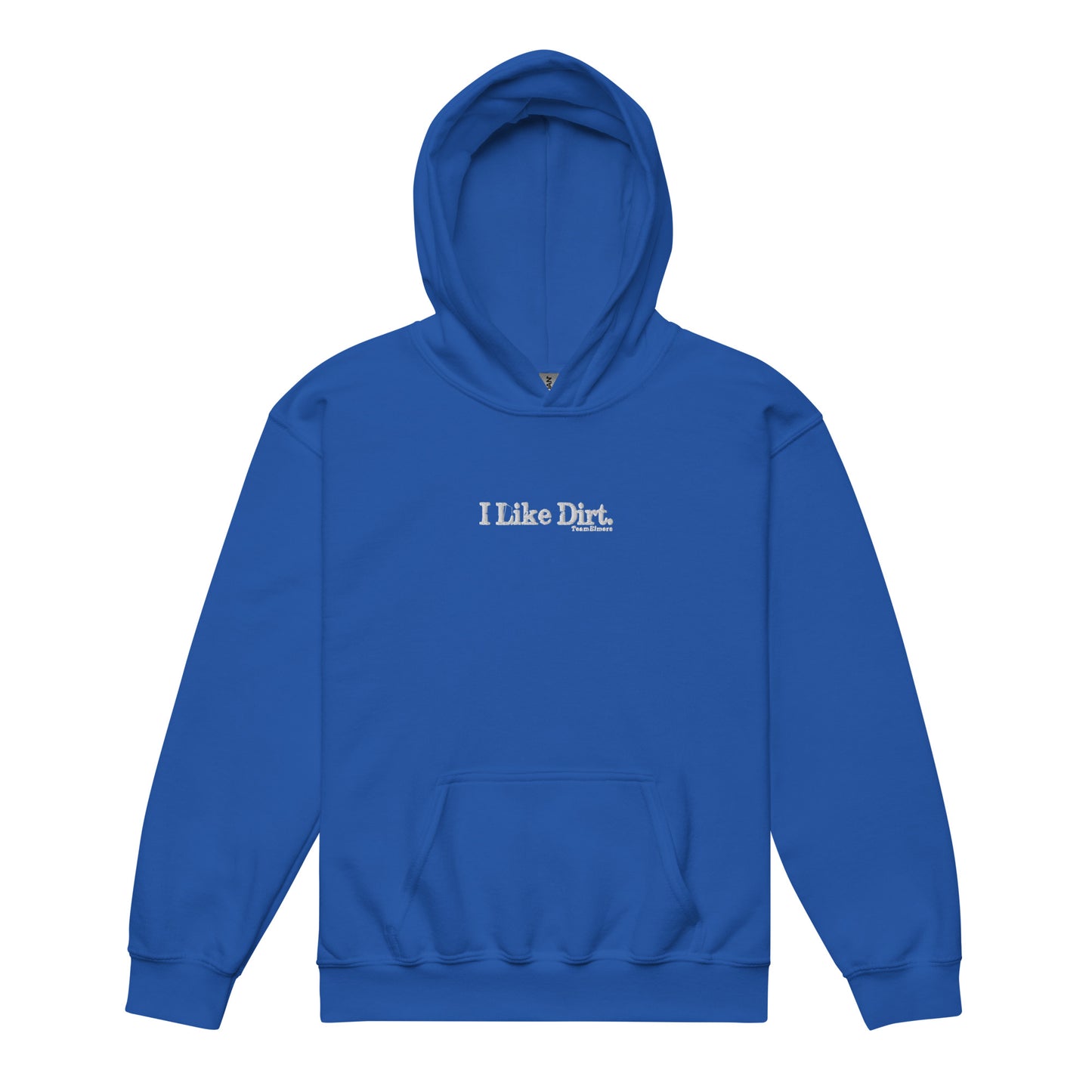 I Like Dirt Embroidered Unisex Youth Heavy Blend Hoodie